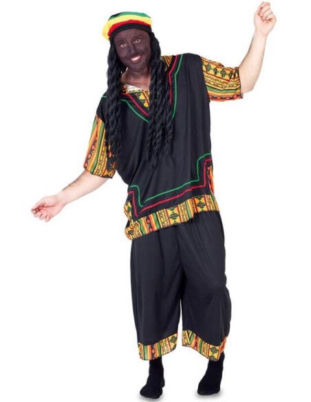 Disfraz de Jamaicano Rasta para hombre