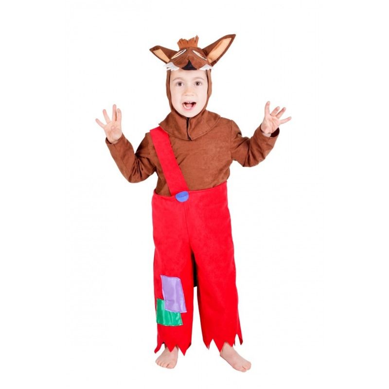 Disfraz de Lobo Feroz Infantil - Disfraces para Niños y Niñas de Animales Infantiles - MisterDisfraz.com