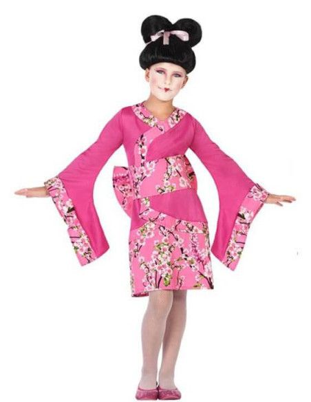 Disfraz de Geisha para Niña.