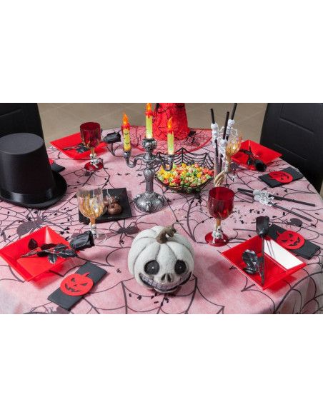 Copa para Halloween en 3 colores surtidos 17 cm.
