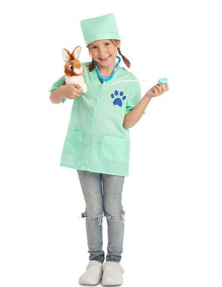 Disfraz de Veterinario Huellas Infantil.