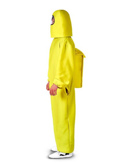Disfraz de Among Us amarillo para adulto.