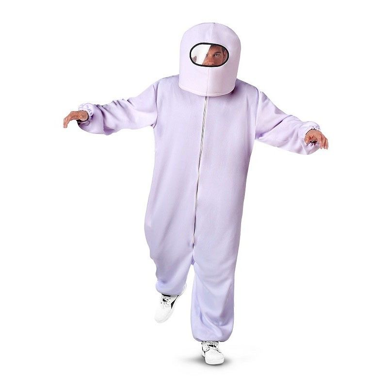 Disfraz de Among Us Impostor Blanco para Adultos