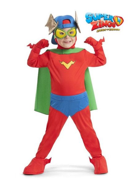 Disfraz de Kid Fury Superzings Infantil