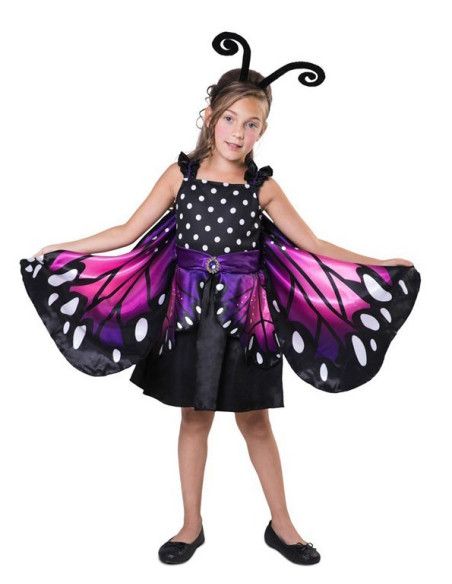 Disfraz de Mariposa Rosa para Niña