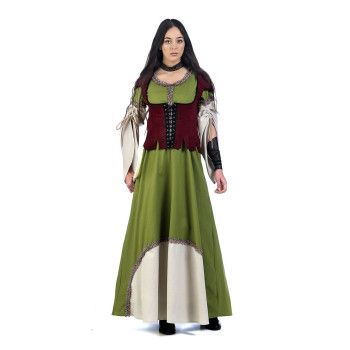 Disfraz de Dama Medieval Beatrice para Mujer