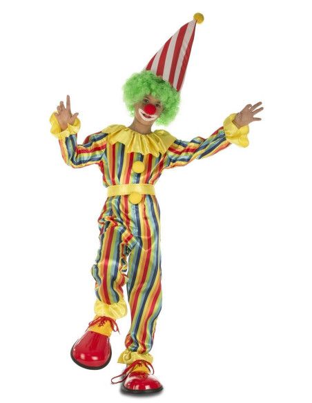 Disfraz de Payaso De Rayas Infantil