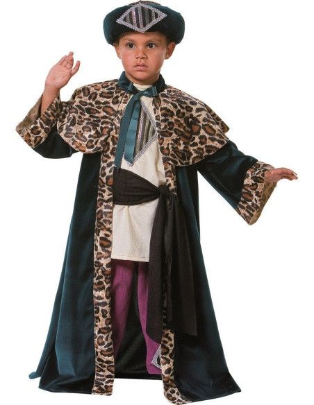 Disfraz de Rey Mago Baltasar Infantil - Disfraces de Navidad Infantiles para niño y niña - MisterDisfraz.com
