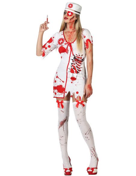Disfraz de Enfermera Zombie para Mujer