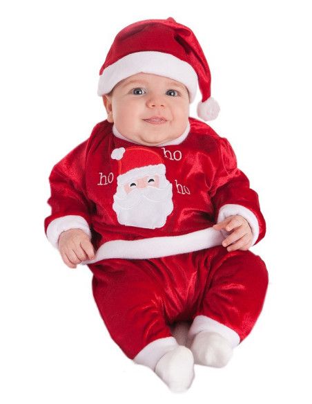 Disfraz de Baby Noel Papa Noel para Bebé - Disfraces de Navidad para Bebés - MisterDisfraz.com