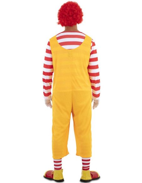 Disfraz de Payaso de Hamburguesa para Hombre