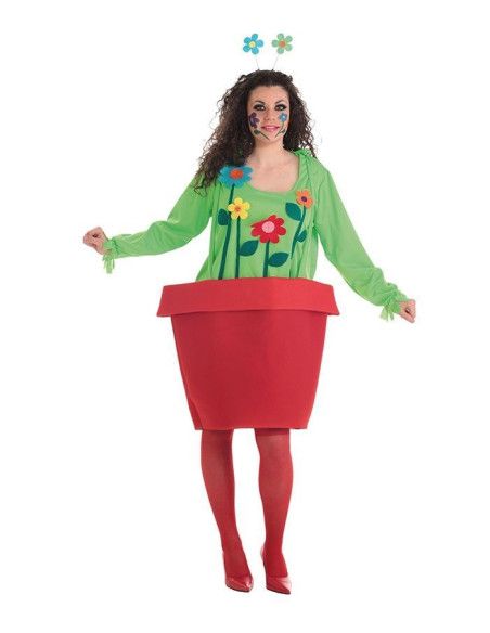 Disfraz de Maceta para Mujer