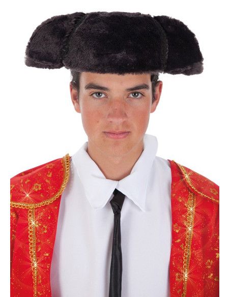 Montera Torero Adulto - Complementos para Disfraces, Máscaras, Caretas y Pelucas - MisterDisfraz.com