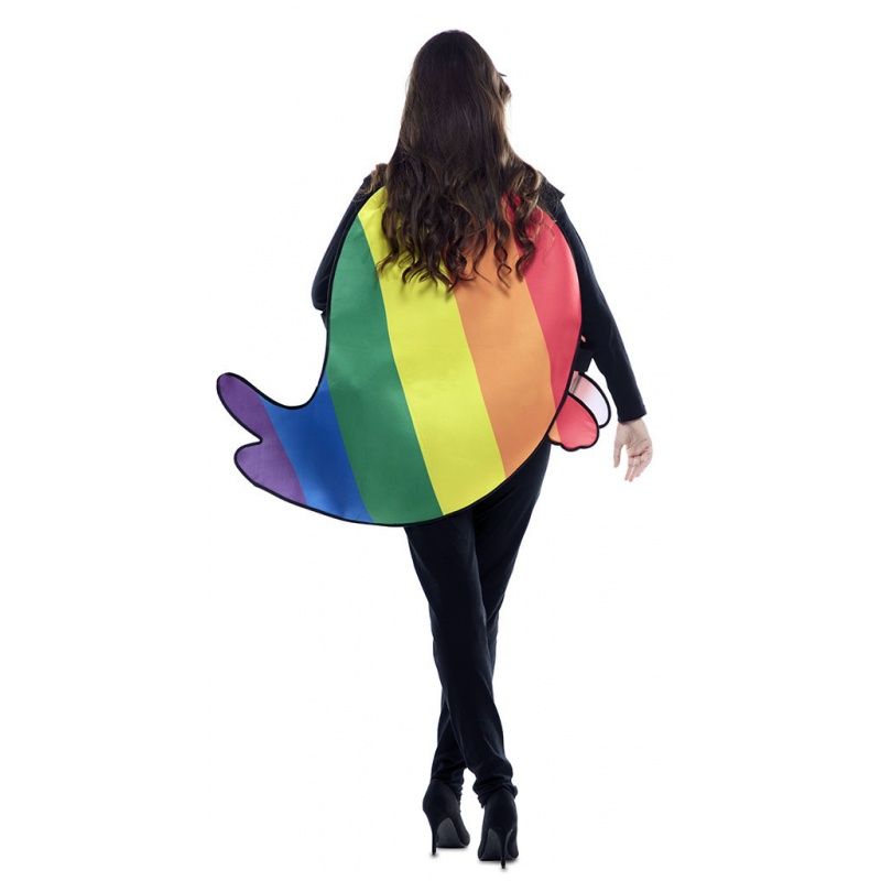 Disfraz de Fantasma arcoiris para adulto Talla ML