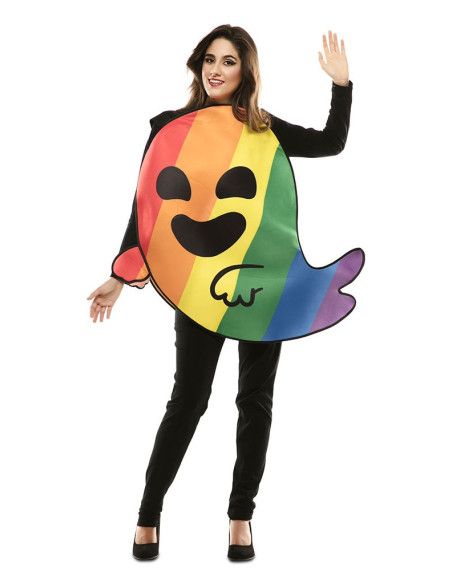Disfraz de Fantasma arcoiris para adulto Talla ML