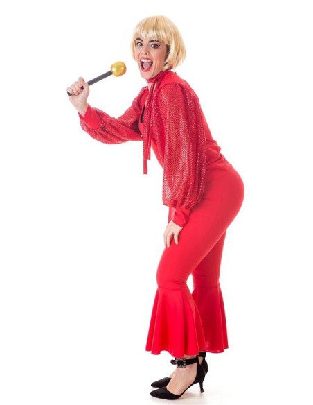 Disfraz de Cantante Rafaela para Adulto