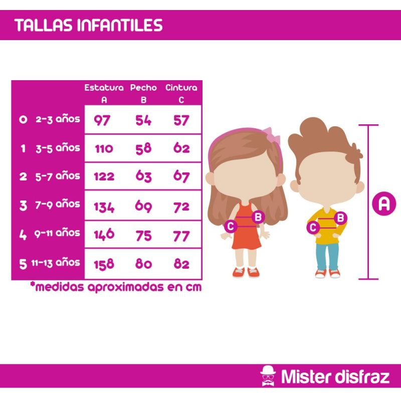 Disfraz de Cantante Rafaela para Niña