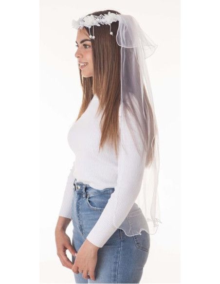 Velo Novia Flores