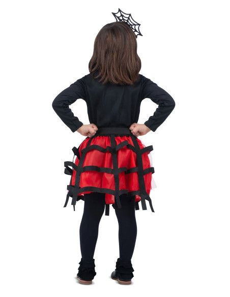 Tutú Telaraña Halloween para niña
