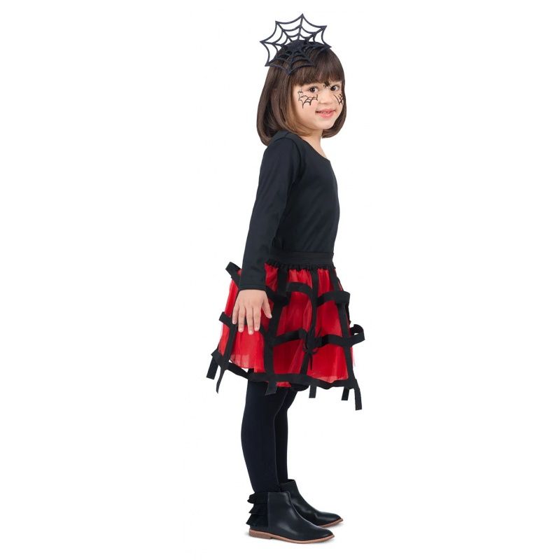 Tutú Telaraña Halloween para niña