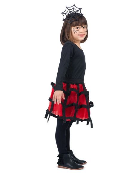 Tutú Telaraña Halloween para niña