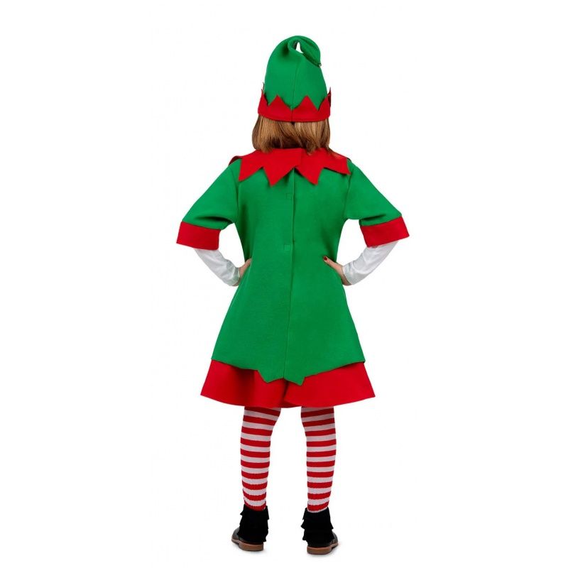 Disfraz de Elfa Navidad para Niña