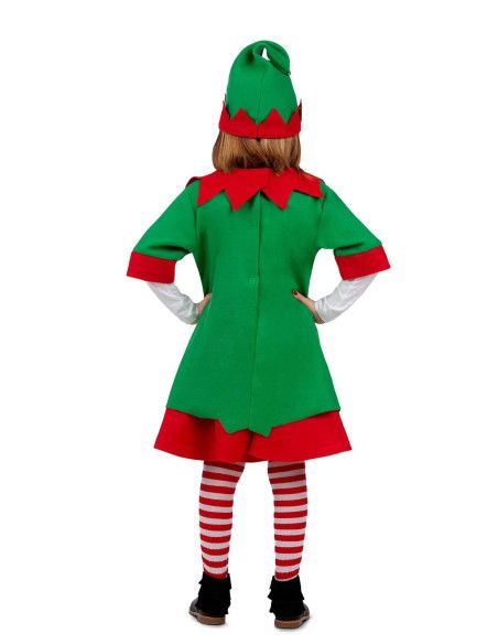 Disfraz de Elfa Navidad para Niña