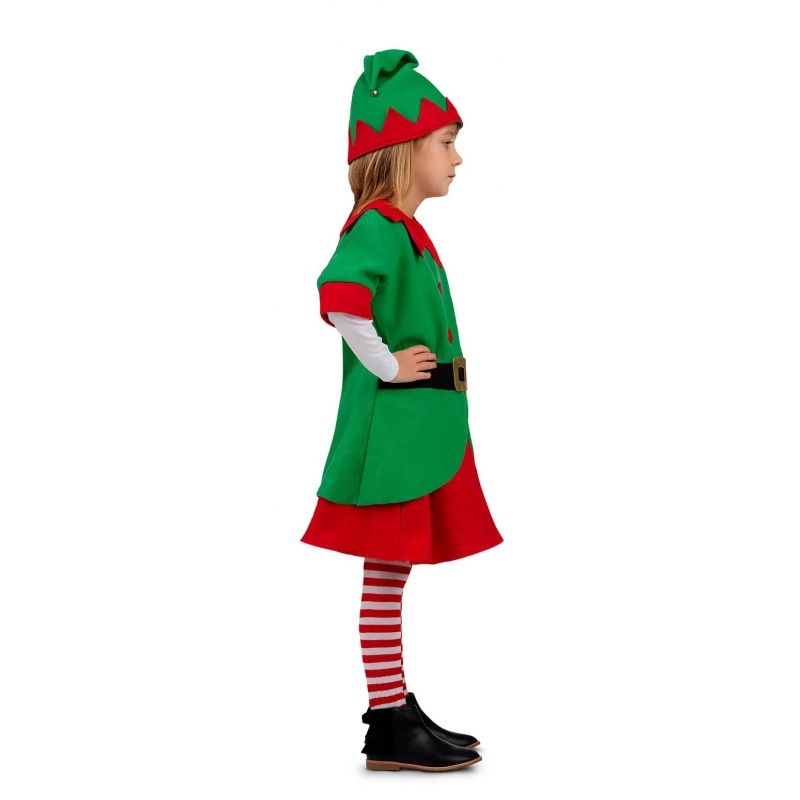 Disfraz de Elfa Navidad para Niña