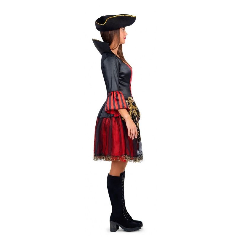Disfraz de Pirata Elegante para Mujer.