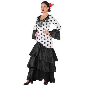 Disfraz de Flamenca Negro para  Mujer - Disfraces Regionales y de Paises para Adultos - MisterDisfraz.com