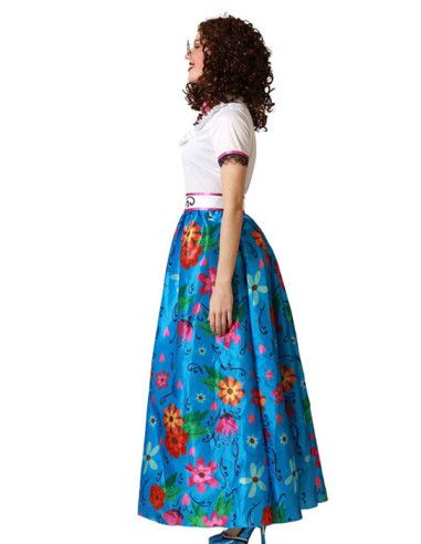 Disfraz de Colombiana Azul para Mujer