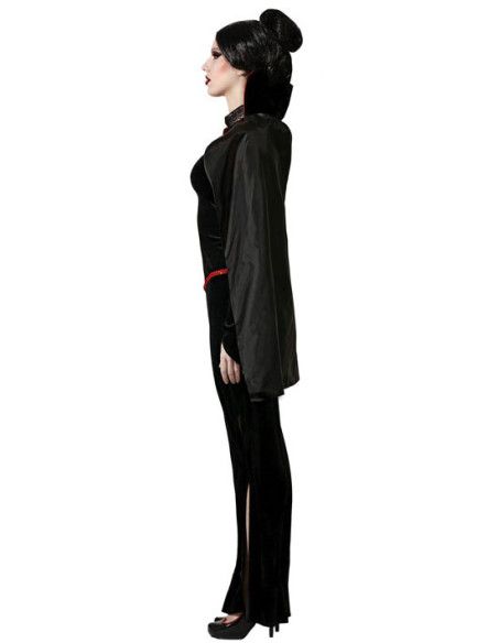 Disfraz de Vampiresa capa para Mujer