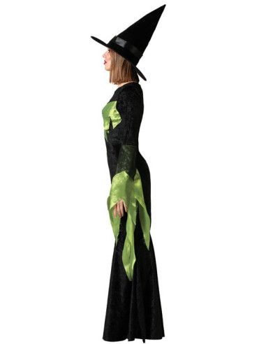 Disfraz de Bruja Verde Helga para Mujer