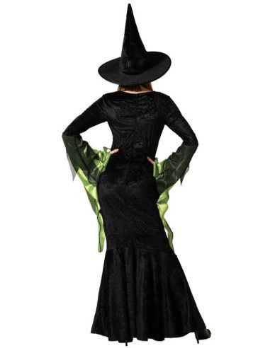 Disfraz de Bruja Verde Helga para Mujer