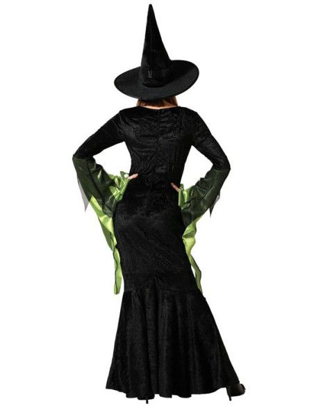 Disfraz de Bruja Verde Helga para Mujer