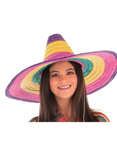 Sombrero Mejicano de Colores