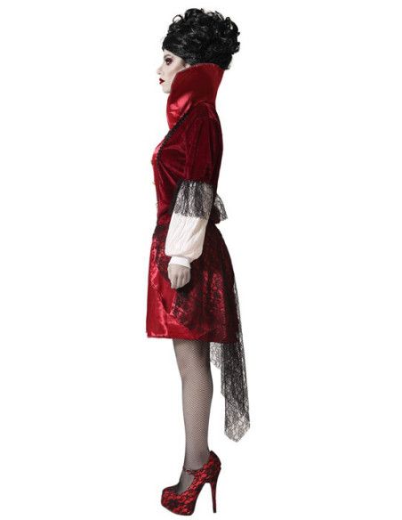Disfraz de Vampiresa Corto para Mujer.
