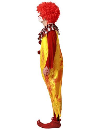 Disfraz de Payaso Asesino Halloween para Hombre.