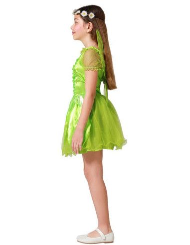 Disfraz de Hada Verde para Niña.