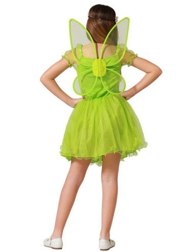 Disfraz de Hada Verde para Niña.