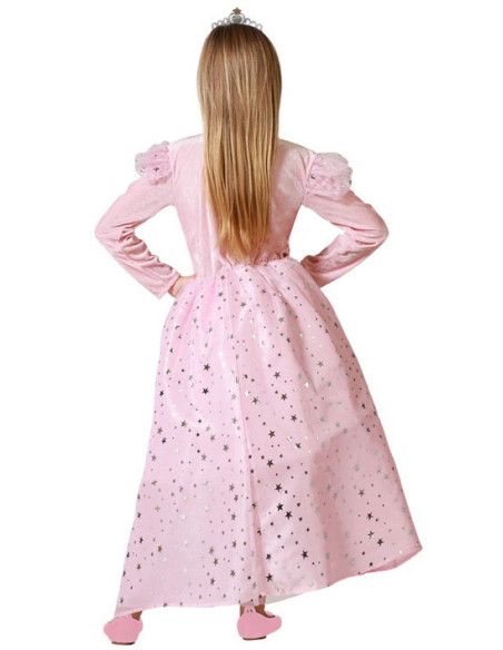Disfraz de Hada Madrina Rosa para Niña.
