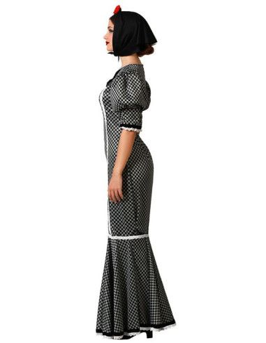 Disfraz de Chulapa Negro para Mujer.