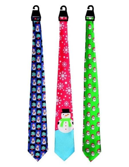 Corbatas para Navidad - Complementos para disfraces de navidad - MisterDisfraz.com