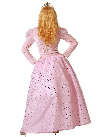 Disfraz de Hada Madrina Rosa para Mujer.