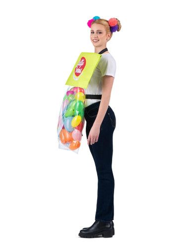 Disfraz Bolsa Gominolas adulto