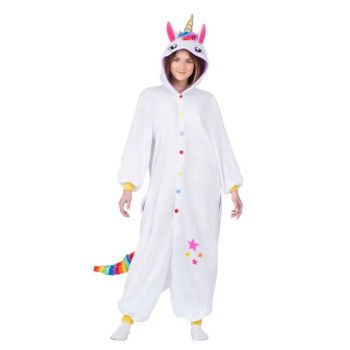 Disfraz de Unicornio Pijama para Adulto