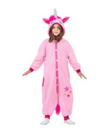 Disfraz de Unicornio Pijama Rosa Infantil
