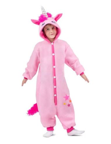 Disfraz de Unicornio Pijama Rosa Infantil