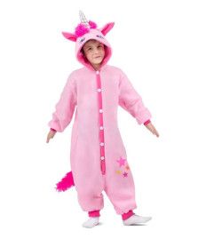 Disfraz de Unicornio Pijama Rosa Infantil