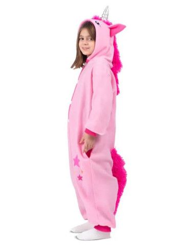 Disfraz de Unicornio Pijama Rosa Infantil